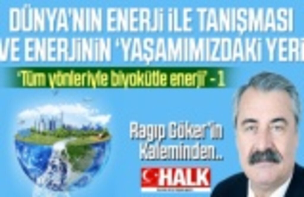 Ragıp Göker’in kaleminden: Tüm yönleriyle biyokütle enerji