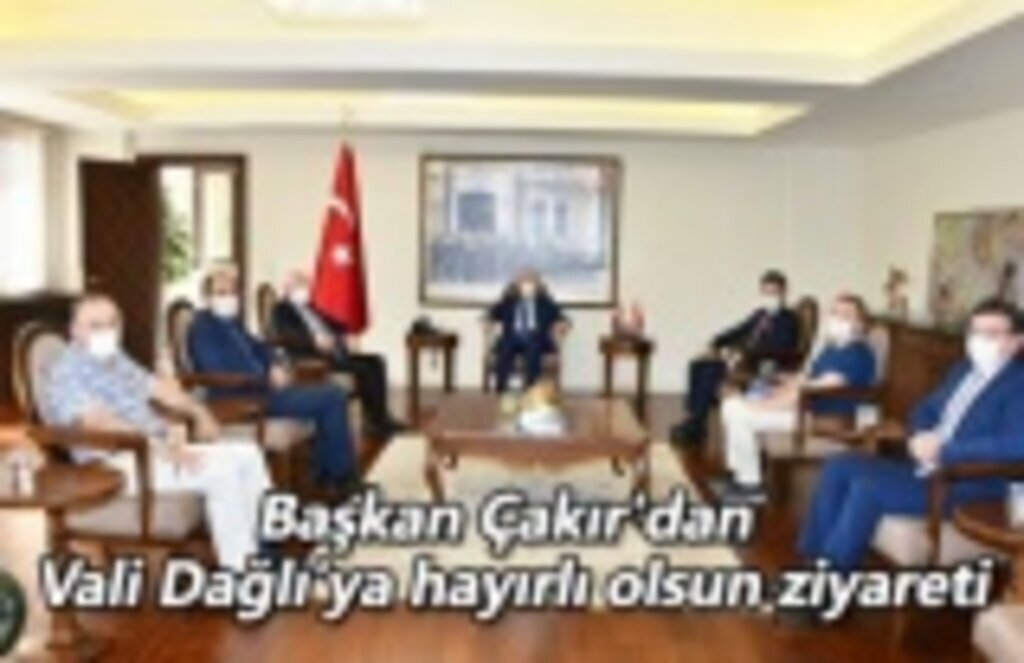 Samsun Ticaret Borsası'ndan Vali Dağlı'ya 'Hayırlı Olsun' ziyareti