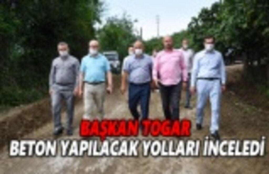 Tekkeköy beton yollarla örülüyor - Samsun Haber