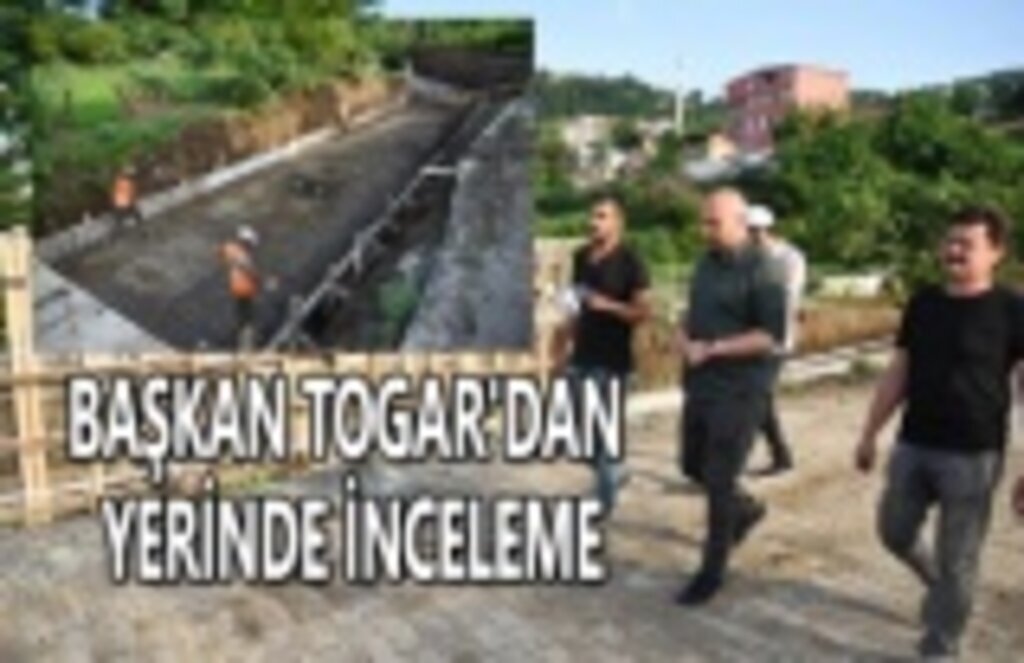 Tekkeköy Şabanoğlu Deresi'ne taşkın önlemi - Samsun Haber