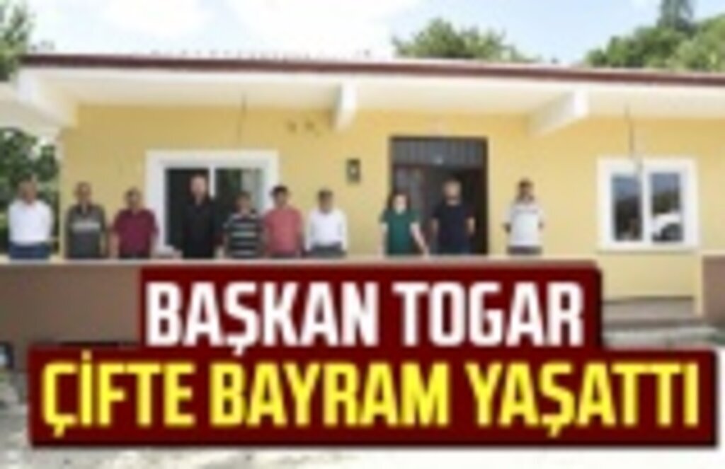 Başkan Togar, Çifte bayram yaşattı
