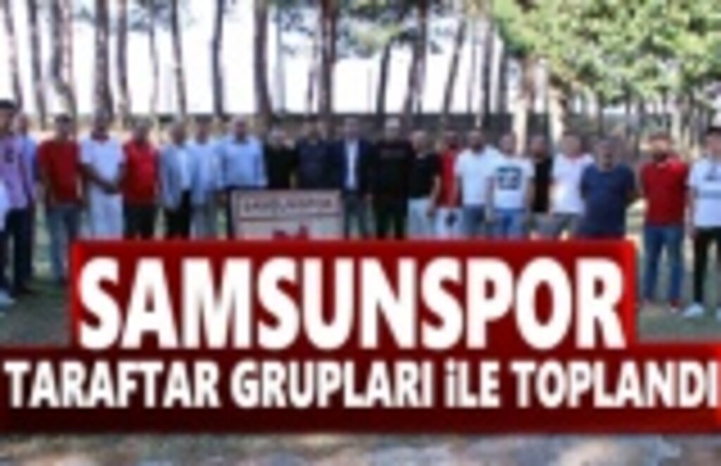 Başkan Yıldırım, Samsunspor Taraftar Grupları ile bir araya geldi