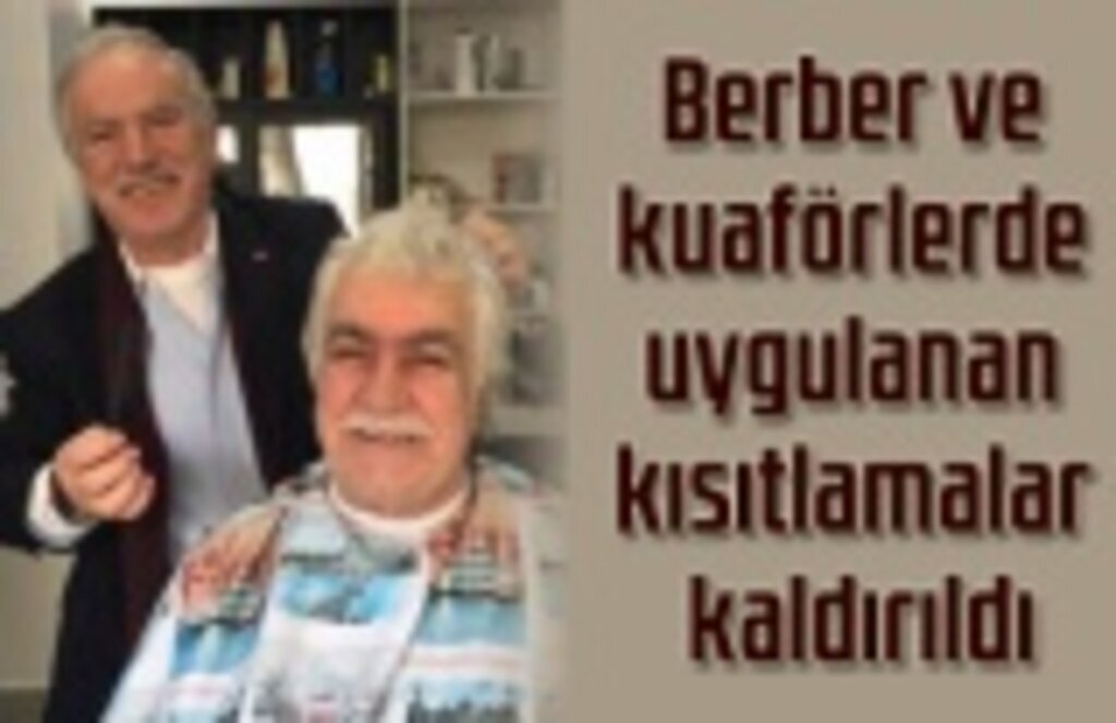 Berber ve kuaförlere müjde!