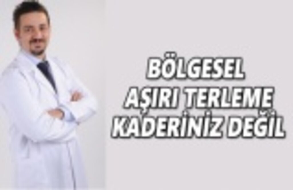 Bölgesel aşırı terleme kaderiniz değil