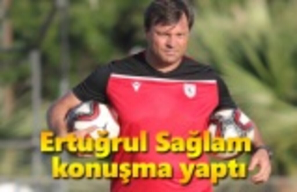 Ertuğrul Sağlam konuşma yaptı