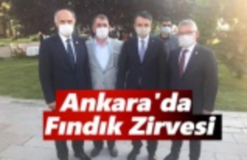 Fındık Bölgesi Milletvekilleri Bakan Pakdemirli ile biraraya geldi