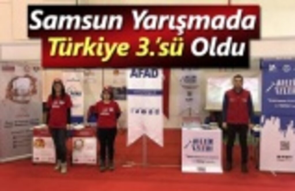 Samsun Şehirler Yarışıyor, Sigortalılar Kazanıyor Yarışmasında Türkiye 3.’sü Oldu