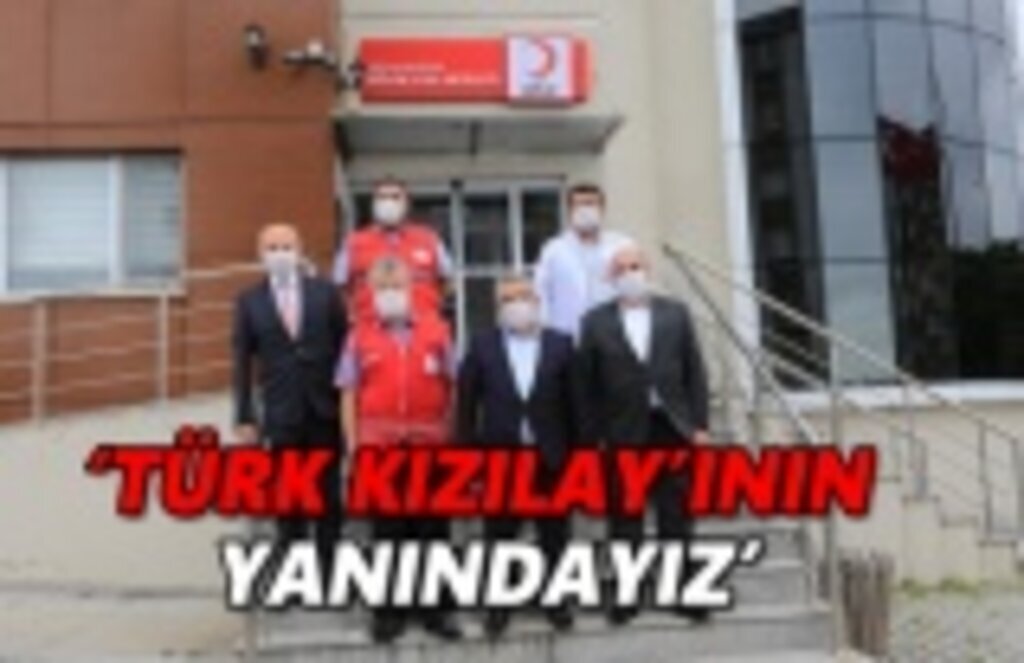 Türk Kızılay'ının yanındayız