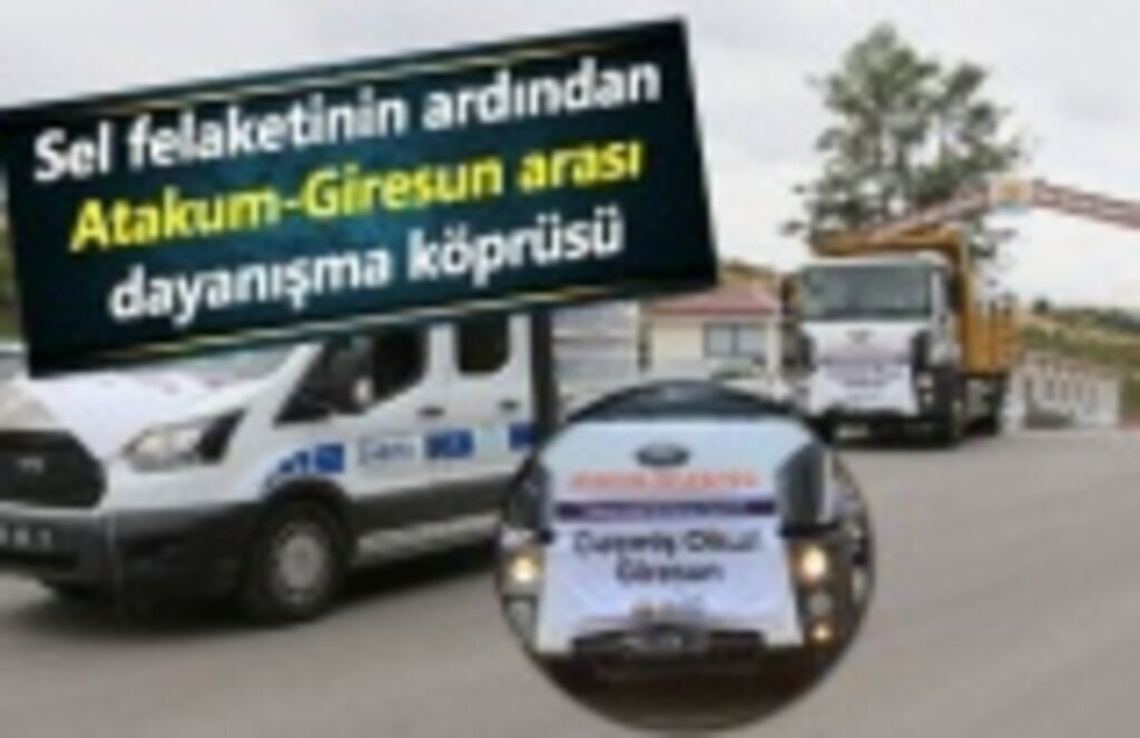 Atakum Belediyesi’nden Giresunlu selzedelere içme suyu desteği