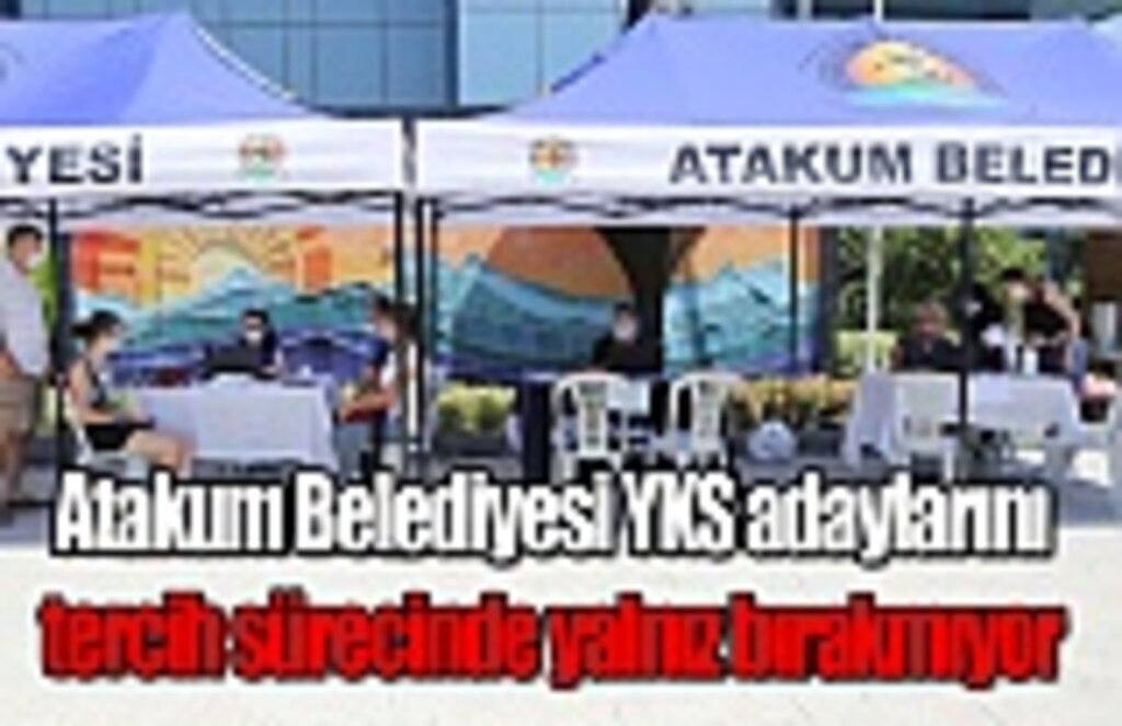 Atakum Belediyesi YKS adaylarını tercih sürecinde yalnız bırakmıyor