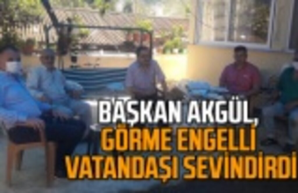 Görme engelli vatandaşın yol sevinci - Salıpazarı Haber