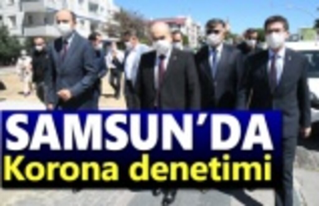 Samsun’da korona denetimi