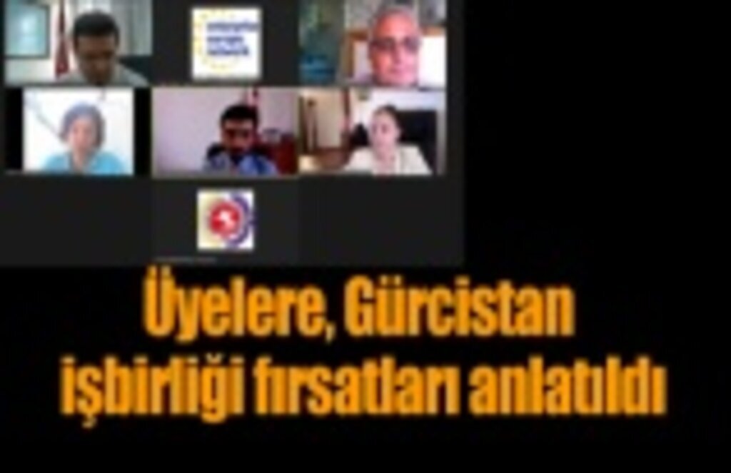 Samsun TSO üyelerine, Gürcistan işbirliği fırsatları anlatıldı