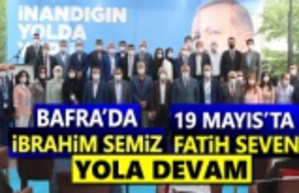 Bafra’da İbrahim Semiz’le, 19 Mayıs’ta Fatih Seven’le Devam