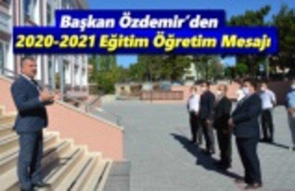 Başkan Özdemir, Aileler eğitimin tam içinde olmalı