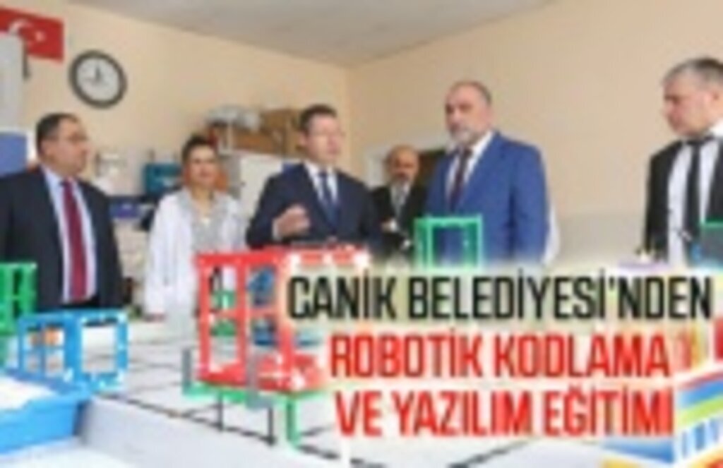 Canik Belediyesi'nden Robotik kodlama ve yazılım eğitimi