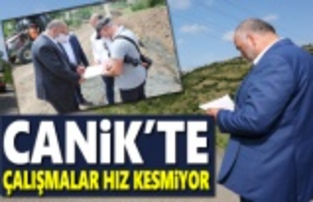 Canik'te Asfalt Seferberliği