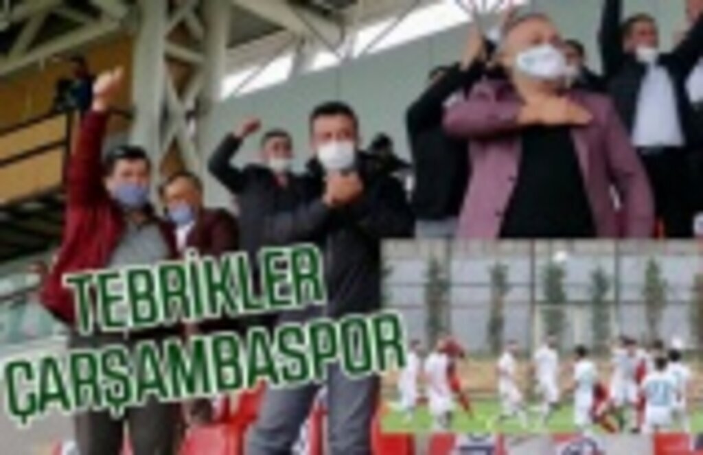 Çarşamba'da galibiyet sevinci