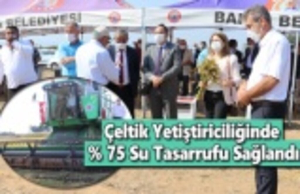 Çeltik Yetiştiriciliğinde % 75 Su Tasarrufu Sağlandı