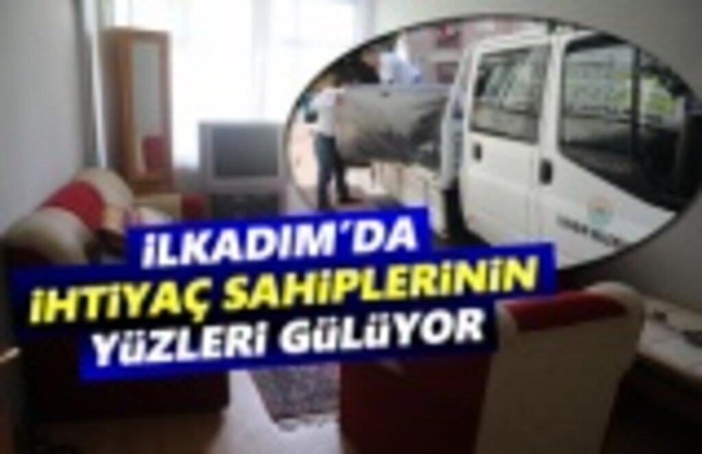 İlkadım'da İhtiyaç sahiplerinin yüzleri gülüyor