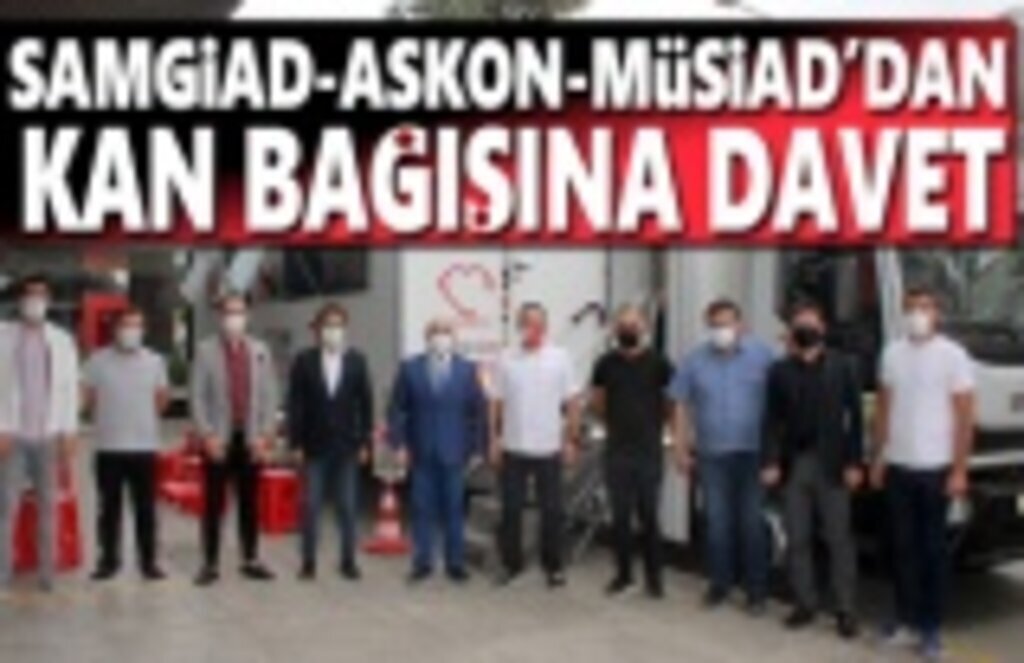 İş İnsanlarından Kızılay'a Kan Bağışı