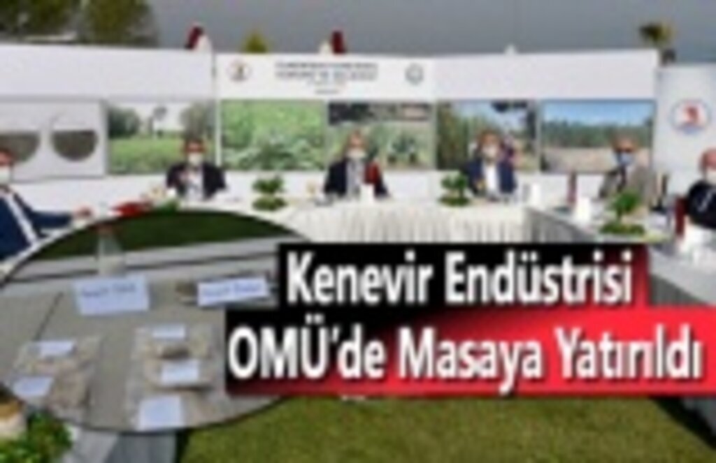Kenevir Endüstrisi OMÜ’de Masaya Yatırıldı