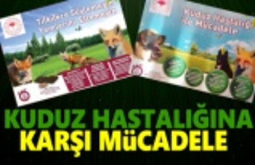 Kuduz Hastalığına karşı yabani hayvanlar havadan aşılanıyor