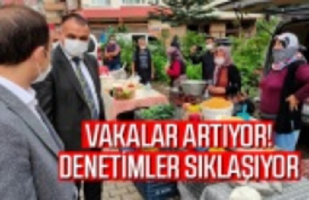 Salıpazarı'nda vakalar arttı, denetimler sıklaştı!