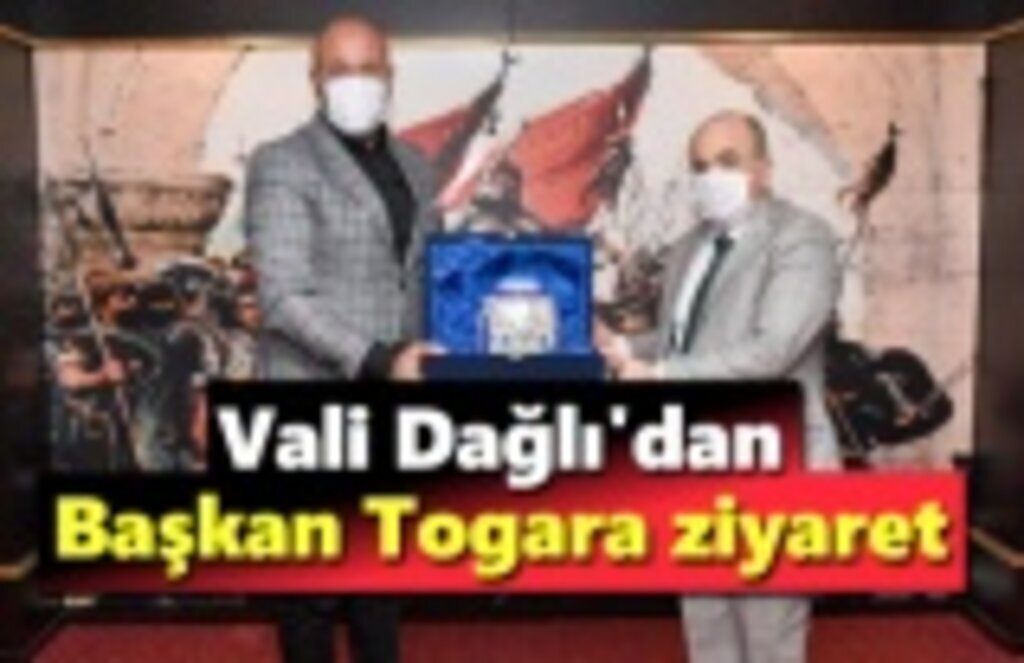 Samsun Valisi Dağlı'dan Başkan Togar'a ziyaret