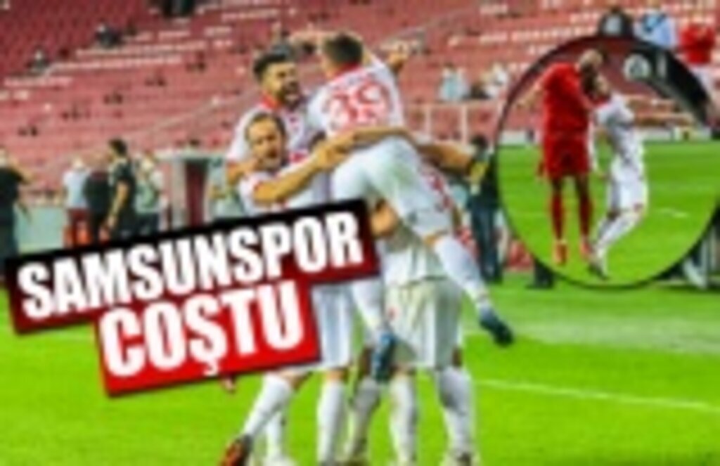 Samsunspor Ümraniyespor'u 3-0 yendi