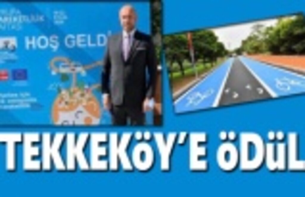 Tekkeköy Belediyesi'ne ödül - Samsun Haber