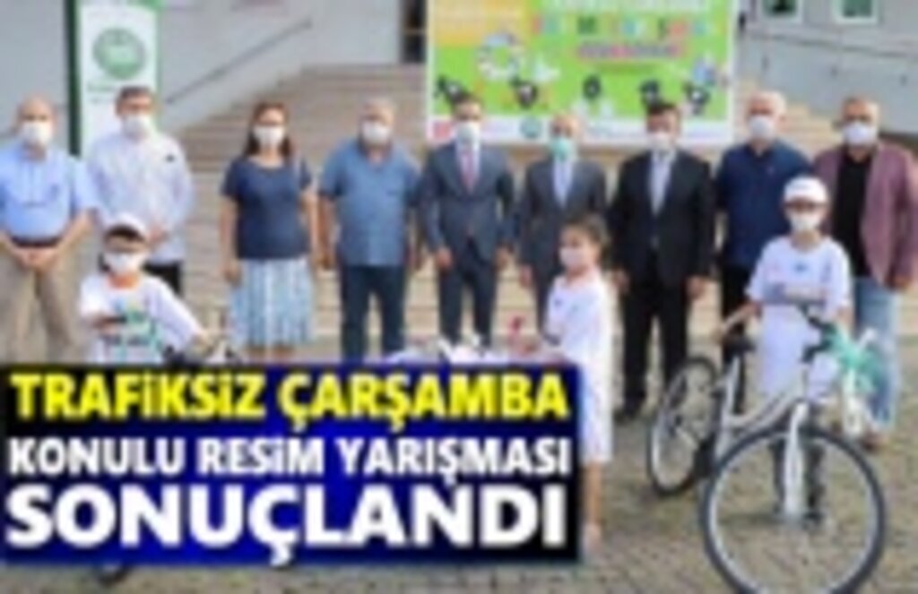 Trafiksiz Çarşamba, Konulu Resim Yarışması Sonuçlandı