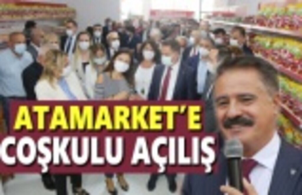 Atakum'da ilk gıda bankası AtaMarket açıldı
