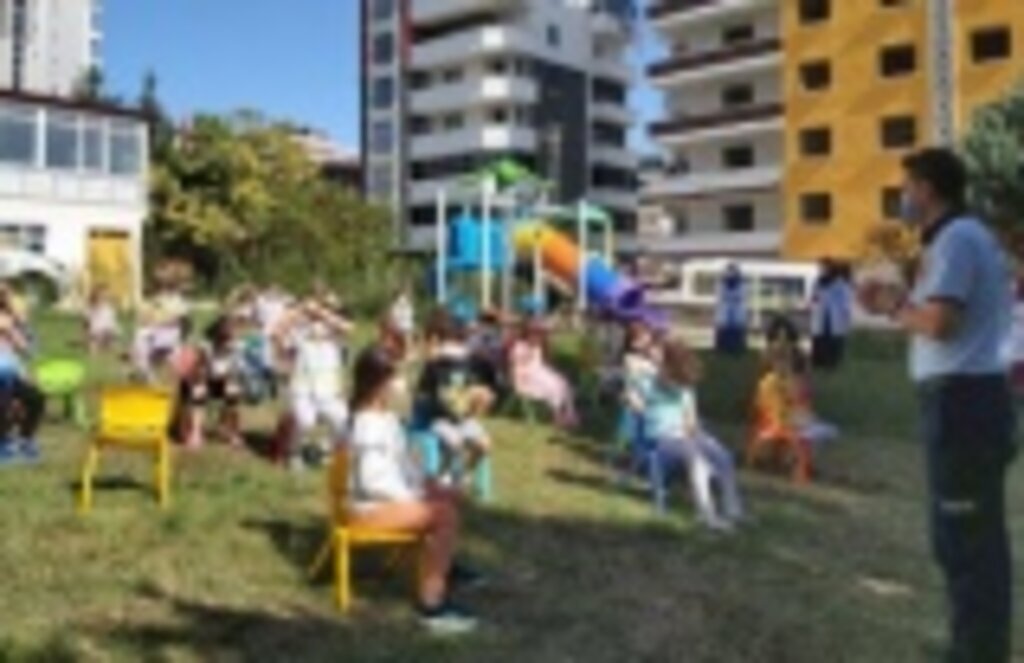 Büyükşehir itfaiyeden miniklere eğitim