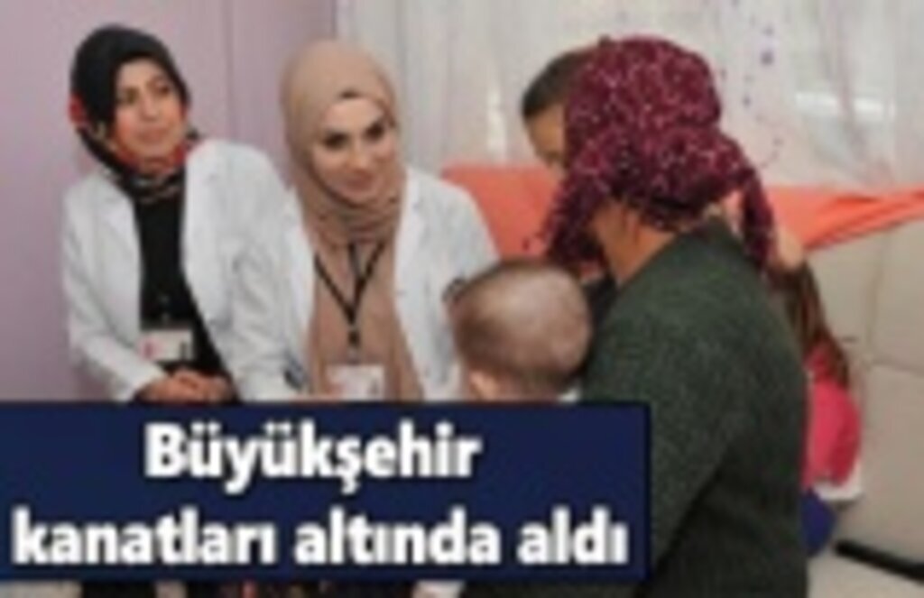 Büyükşehir kanatları altında aldı