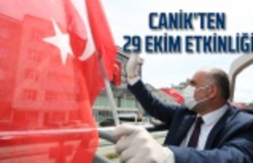 Canik Belediyesi'nden ödüllü 29 Ekim etkinliği