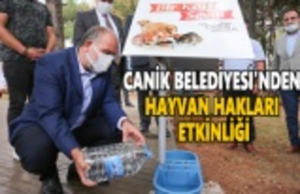 Canik'te Hayvan Hakları Koruma Günü etkinliği