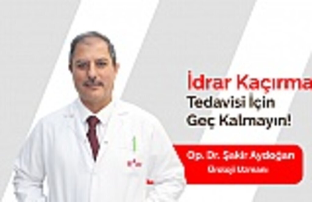 İdrar kaçırma tedavisi için geç kalmayın!