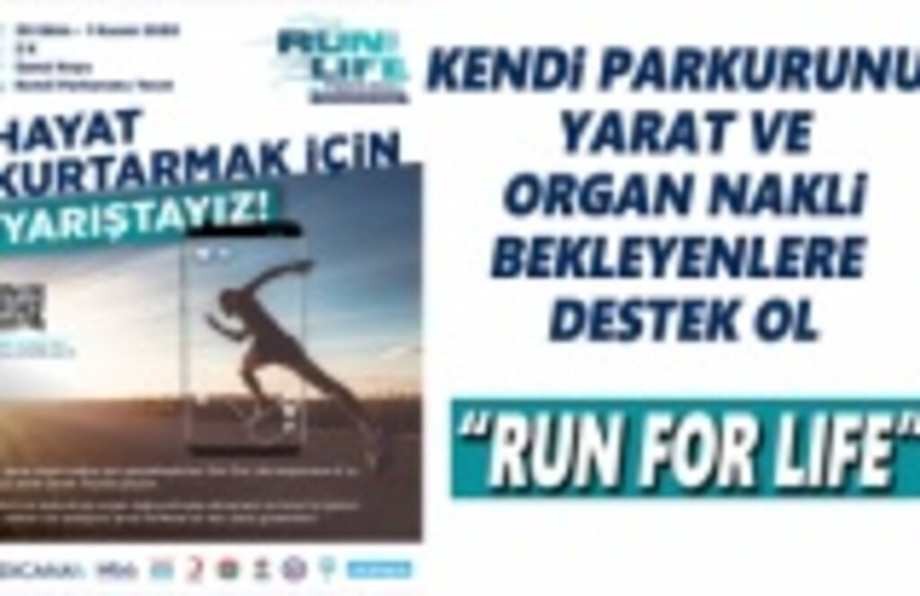 Kendi Parkurunu yap, Organ nakli bekleyenlere destek ol