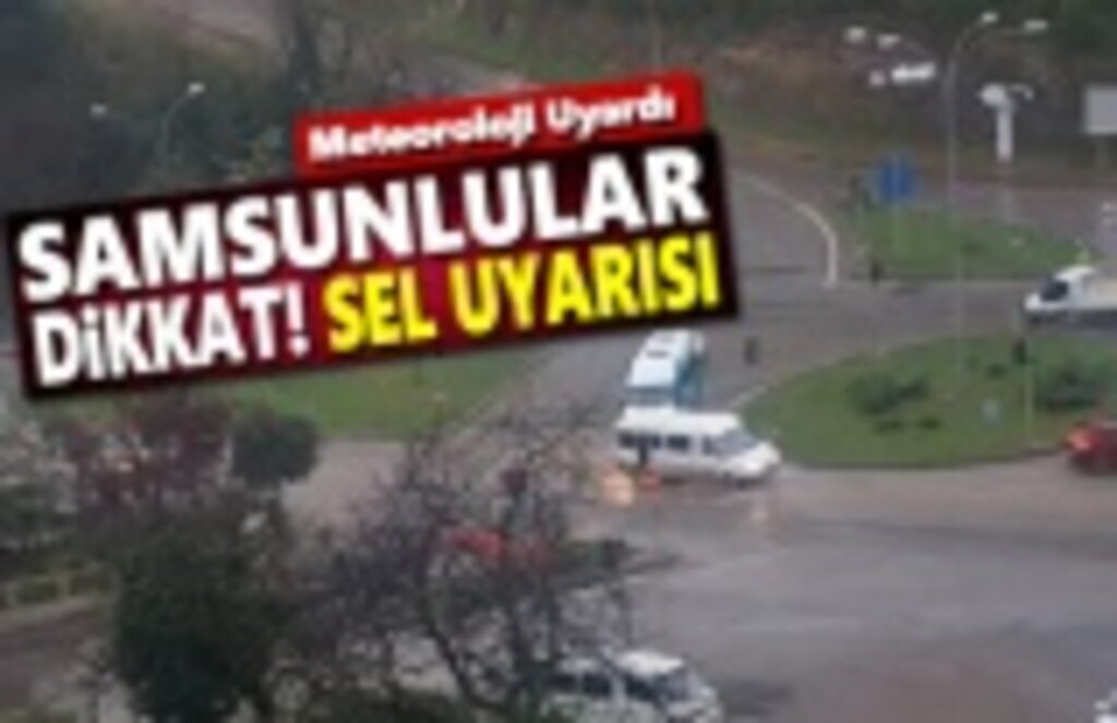 Samsun'a Kuvvetli Yağış Uyarısı, 19 Ekim Samsun Hava Durumu
