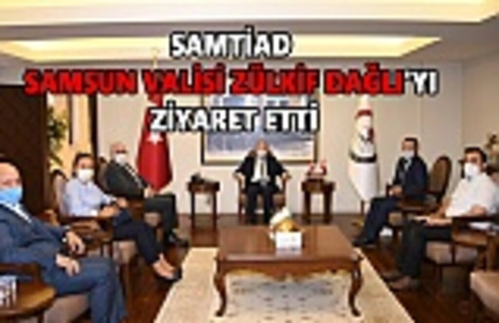 Samsunlu turizmciler yaşadıkları sorunlarını Vali Dağlı'ya ilettiler