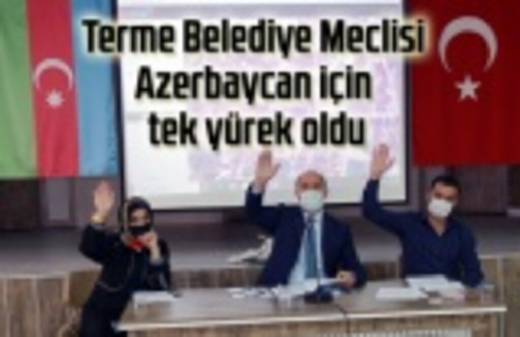 Terme Azerbaycan için tek yürek oldu