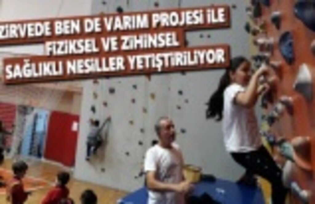 Zirvede Ben de varım projesi ile sağlıklı nesiller yetişiyor