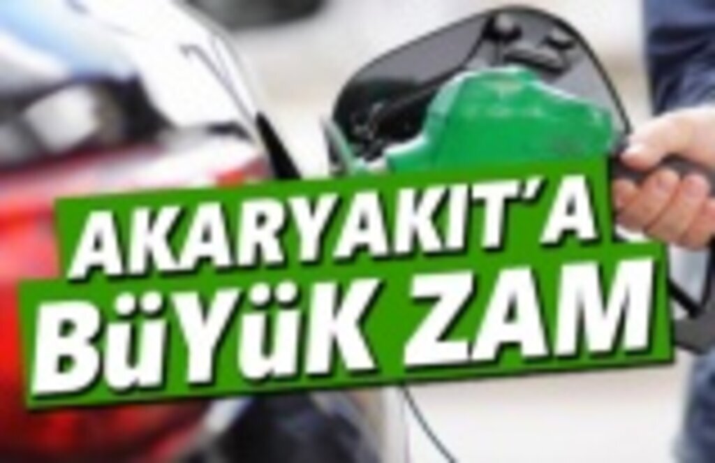 Akaryakıta büyük zam, Benzin ve motorine zam geldi