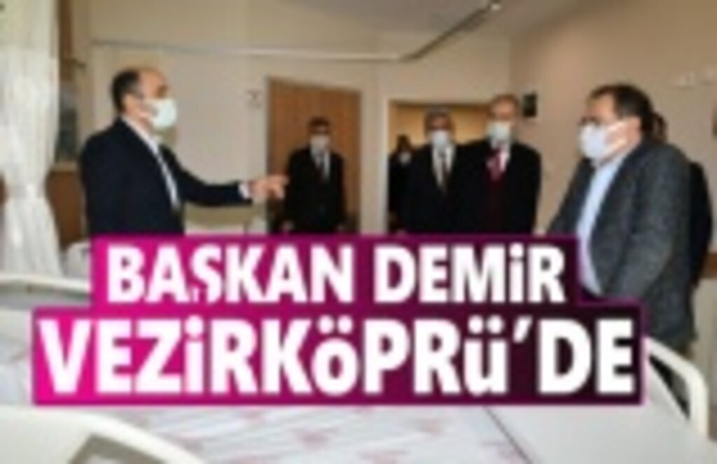 Başkan Demir Vezirköprü’de