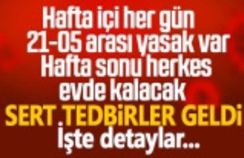 Cumhurbaşkanı Erdoğan yeni koronavirüs tedbirlerini açıkladı