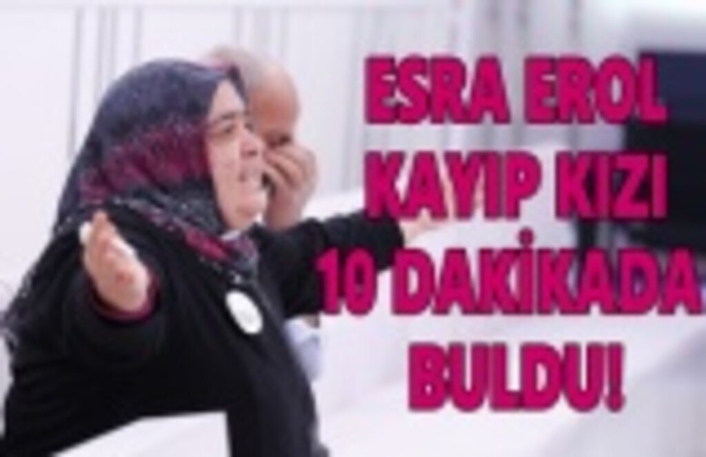 Esra Erol Kayıp Kızı 10 Dakikada Buldu