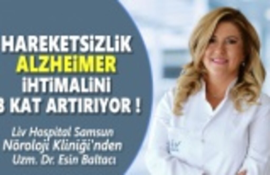 Hareketsizlik Alzheimer İhtimalini 3 kat artırıyor!