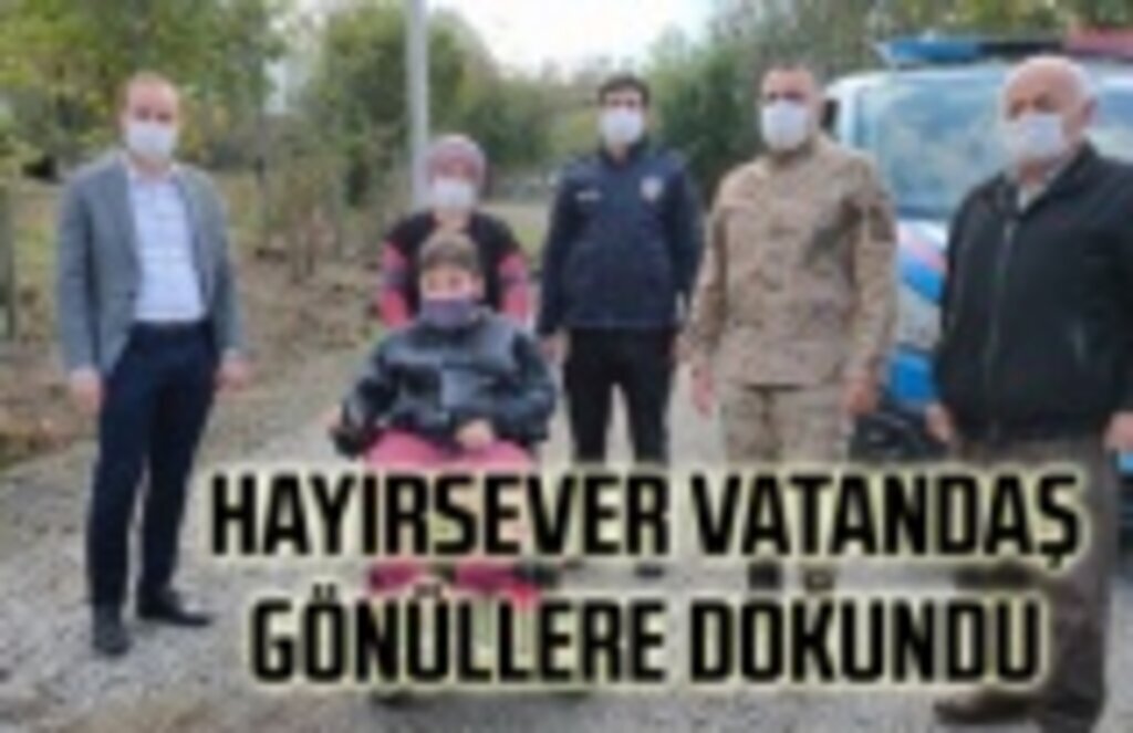 Hayırsever vatandaş gönüllere dokundu - Salıpazarı Haberleri