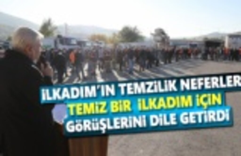 İlkadım'ın Temizlik Neferleri Temiz İlkadım için Buluştu